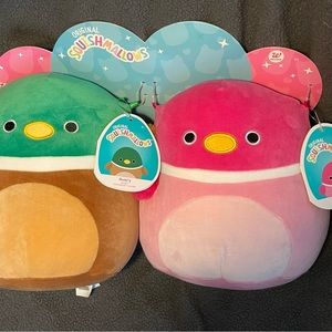 Squishmallows Avery & Della Valentines Set